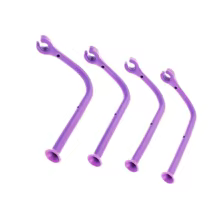 Suporte de Vinho Silicone Roxo Thumbnail 4