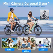 Câmera Esportiva 2.7K com Wi-Fi Thumbnail 2
