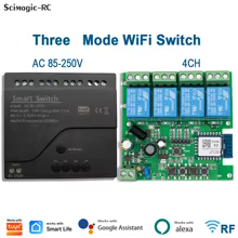 Interruptor Inteligente 4CH WiFi Thumbnail 1