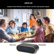Mini Câmera Relógio WiFi 1080P Thumbnail 6