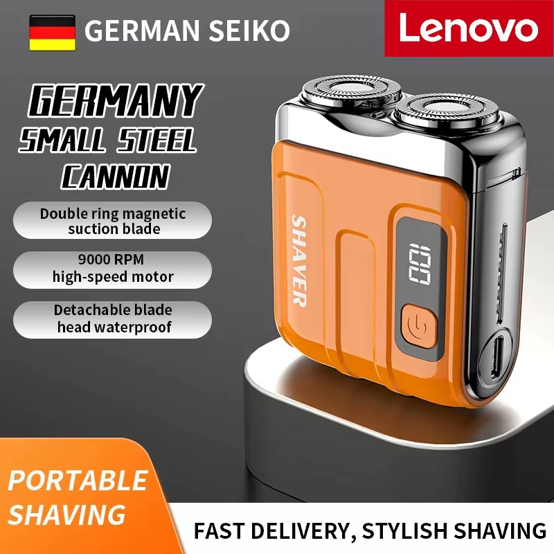 Barbeador Elétrico Lenovo Mini Recarregável