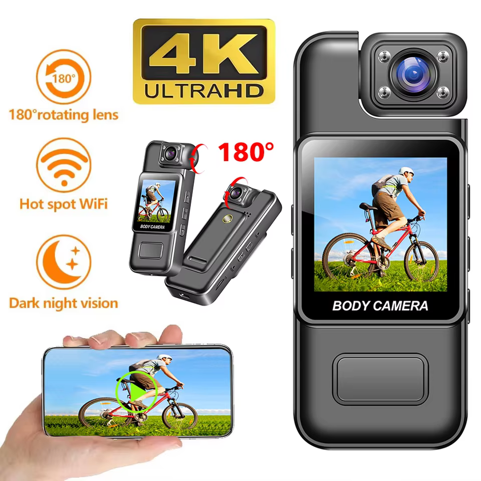 Mini Câmera 4K Wi-Fi CUGUU