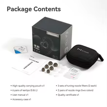 Hzsound Ginkgo 1DD + 1ZT Fones Thumbnail 6