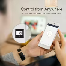 Termostato Inteligente Wi-Fi Zigbee para Aquecimento Thumbnail 3