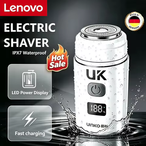 Barbeador Portátil Lenovo Recarregável
