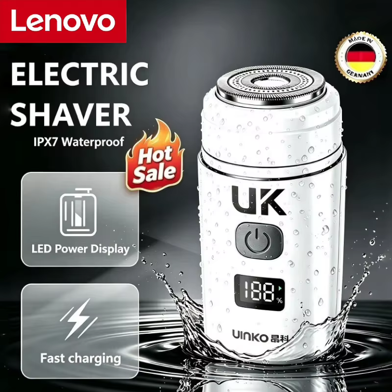 Barbeador Portátil Lenovo Recarregável