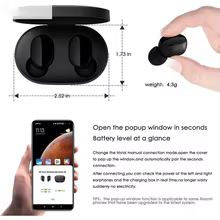 Fone TWS Bluetooth 5.0 com Display de Bateria Thumbnail 4