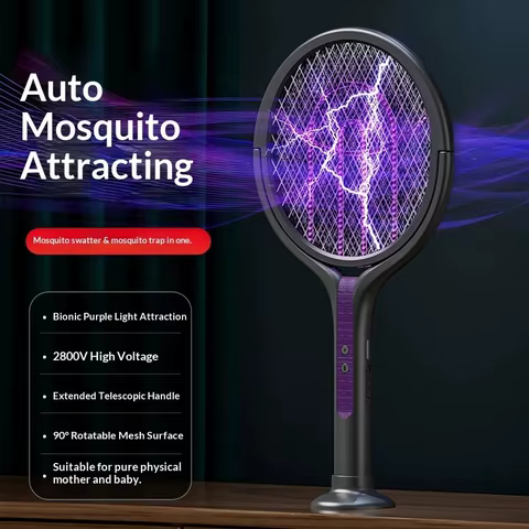 Raquete Elétrica Mosquitos
