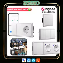 Interruptor Inteligente Zigbee BSEED Thumbnail 1