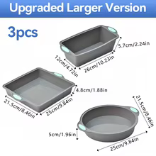 Kit de 6 Formas de Silicone para Bolos Thumbnail 5
