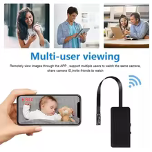 Mini Câmera WiFi HD 1080p Thumbnail 4
