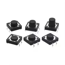 Micro Mini Botão Tátil 12V 20 Pcs Thumbnail 5