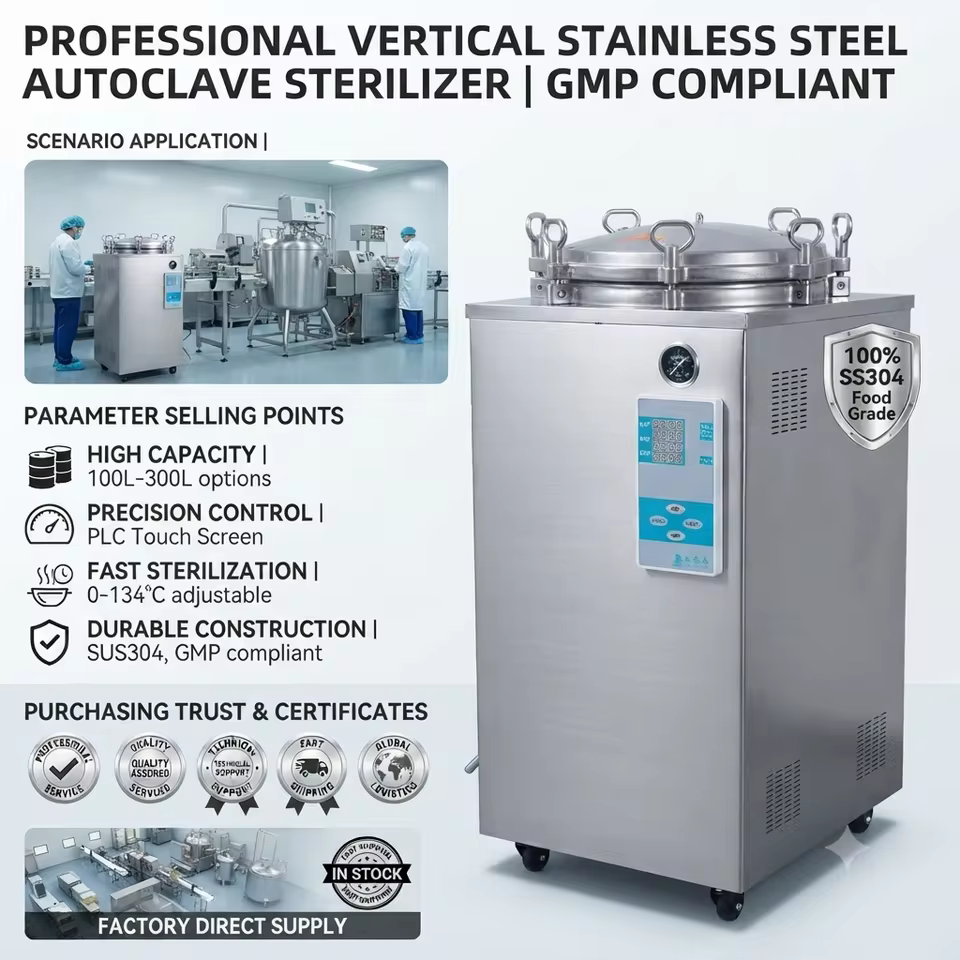 Autoclave Vertical 35L-100L
