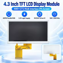 Display LCD 4.3 Polegadas Thumbnail 1