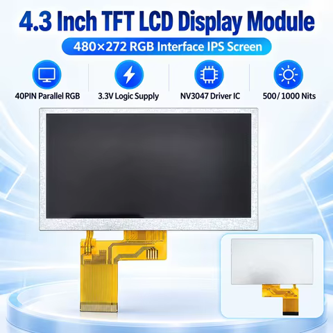 Display LCD 4.3 Polegadas