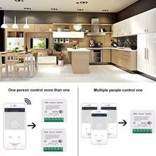 Interruptor Inteligente Tuya Zigbee WiFi 16A Thumbnail 5