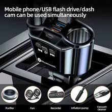 Carregador Carro USB PD 120W Display LED Thumbnail 4