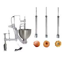 Máquina de Donuts Profissional com 3 Moldes Thumbnail 3