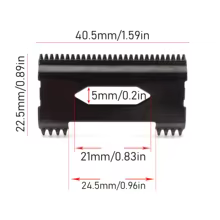Lâmina Kemei KM-2361 Thumbnail 3
