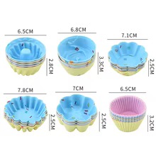 Molde Silicone Cupcake 5 Peças Thumbnail 6