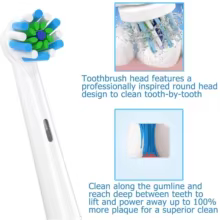 8 Cabeças de Escova Oral B Compatíveis Thumbnail 4