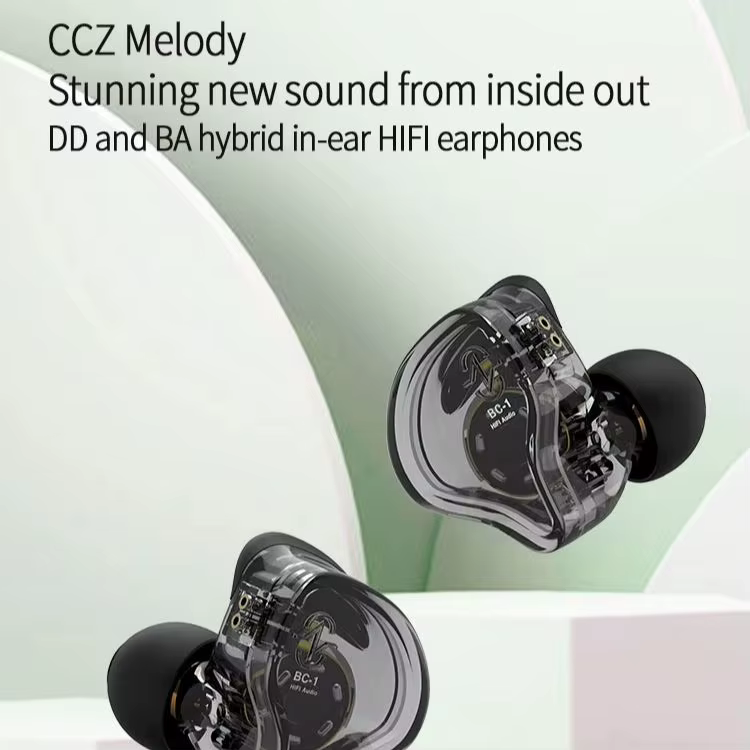 Fones de Ouvido CCZ Melody IEM Híbrido