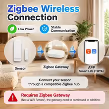 Sensor Zigbee IP65 para Porta e Janela Thumbnail 3