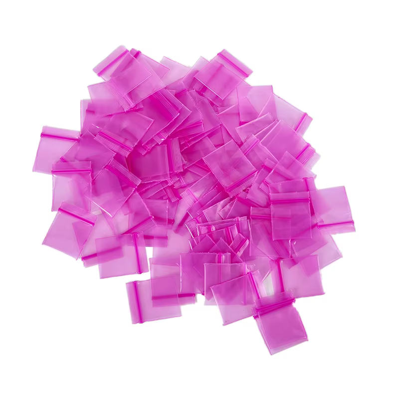 Sacos Ziplock PE 2.5x3cm 100 Pcs
