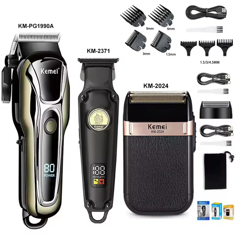 Kit Kemei Aparador Profissional PG1990A