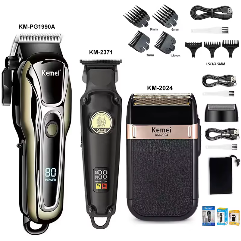 Kit Kemei Aparador Profissional PG1990A