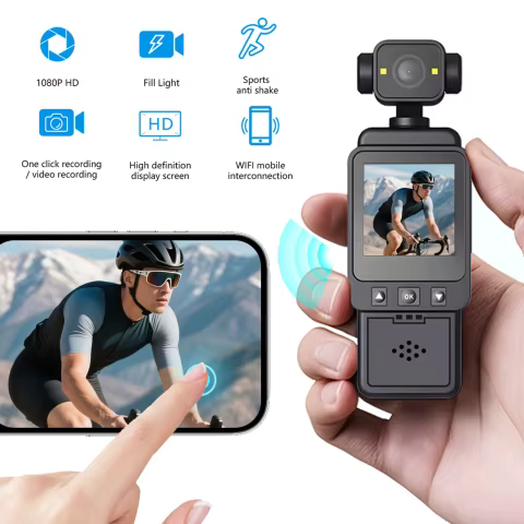 Câmera Corporal WiFi 1080P Mini