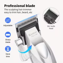 Máquina de Corte de Cabelo Kemei Profissional Thumbnail 2
