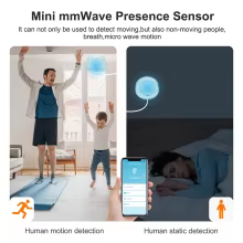 Sensor de Presença Tuya Zigbee WiFi Thumbnail 3