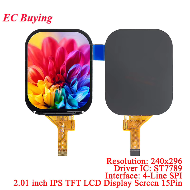 Módulo Display LCD 2.01 IPS HD 240x296