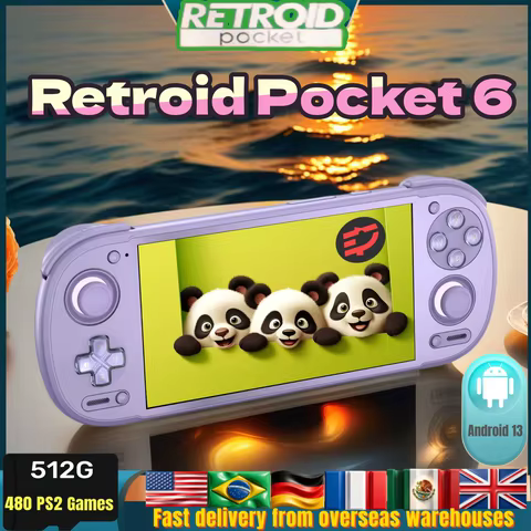 Retroid Pocket 6 RP6 Console Retrô Android
