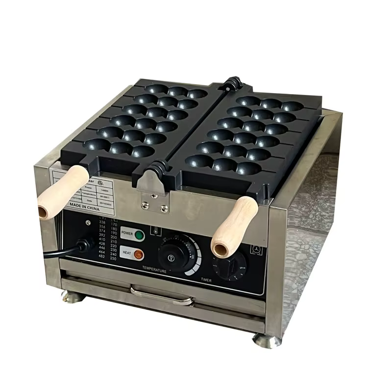 Mini Waffleira Elétrica Compacta