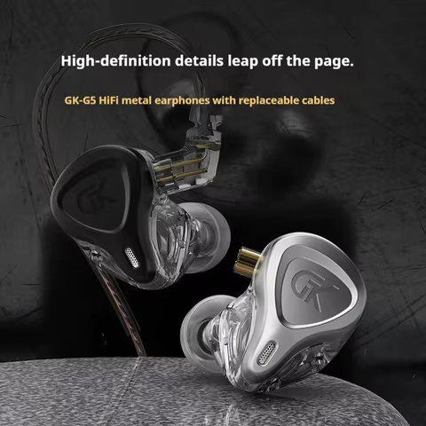 Fone de Ouvido GK G5 Hi-Fi