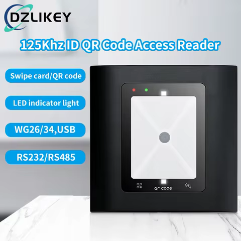 Leitor RFID e QR Code para Controle de Acesso