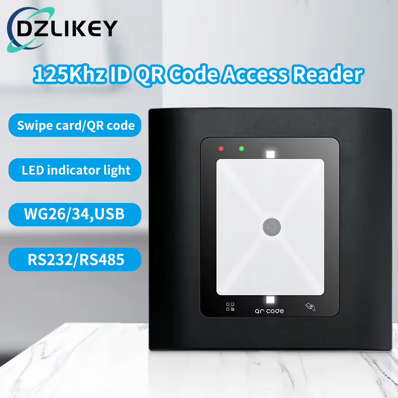 Leitor RFID e QR Code para Controle de Acesso