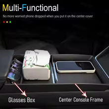 Capa Console Central Tesla Model 3 Y Thumbnail 5