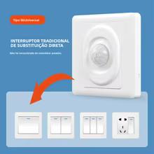 Interruptor Sensor PIR Automático Thumbnail 2