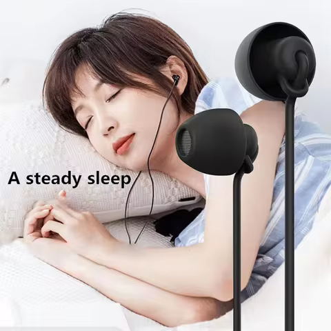 Fones de Ouvido Silicone com Fio