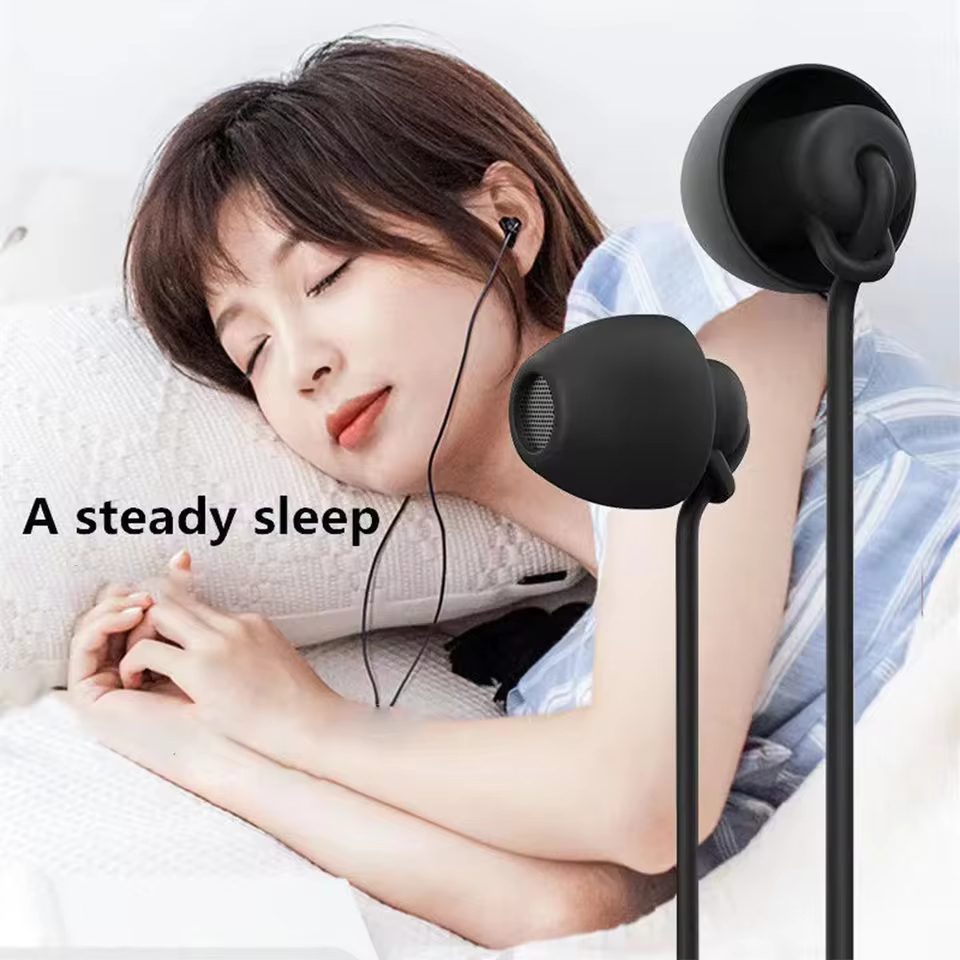 Fones de Ouvido Silicone com Fio