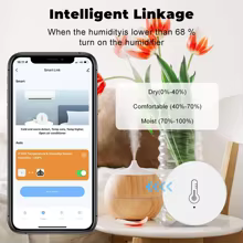 Sensor Zigbee Tuya Temperatura e Umidade Thumbnail 6