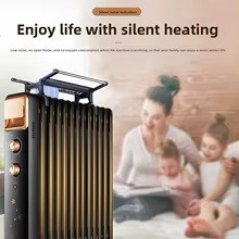 Aquecedor de Óleo Elétrico com Ventilador Thumbnail 2