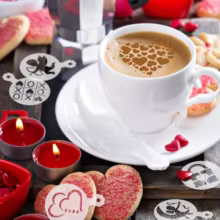 Kit 36 Estêncis de Amor para Confeitaria Thumbnail 4