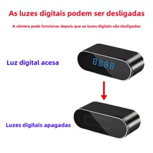 Mini Câmera Wi-Fi Relógio Thumbnail 2