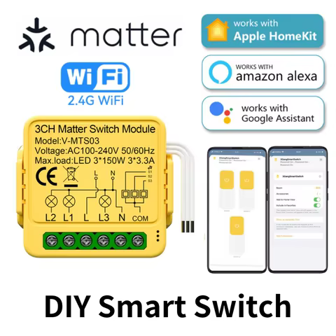 Interruptor Inteligente Wi-Fi 16A
