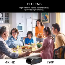 Mini Câmera HD 4K WiFi Thumbnail 3