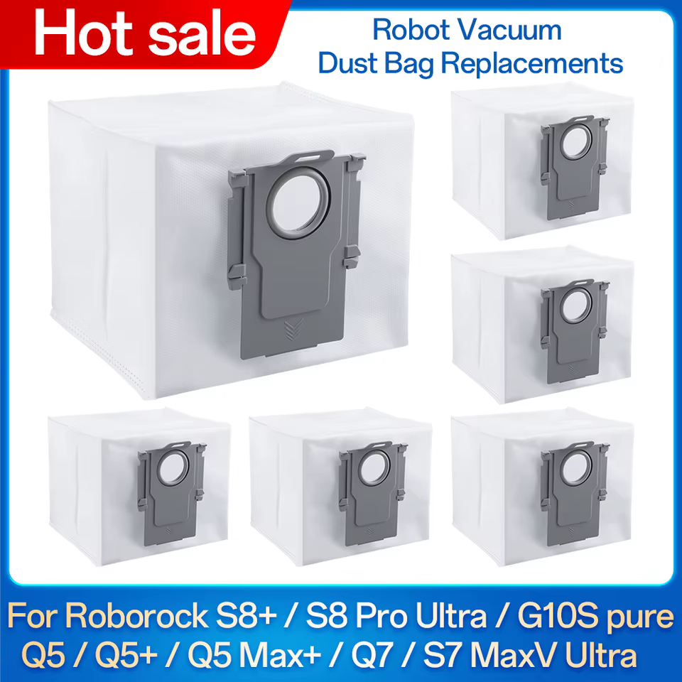 Sacos de Pó Roborock Q7/Q5/S8+